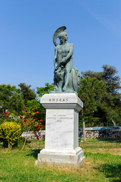 Statue downtown Athens Greece