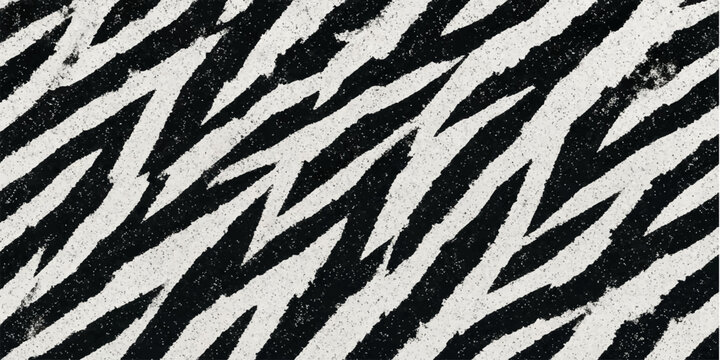 Abstract zebra skin pattern with high contrast black and white stripes animal print monochrome background striped texture wild animal nature texture savanna wildlife natural pattern background