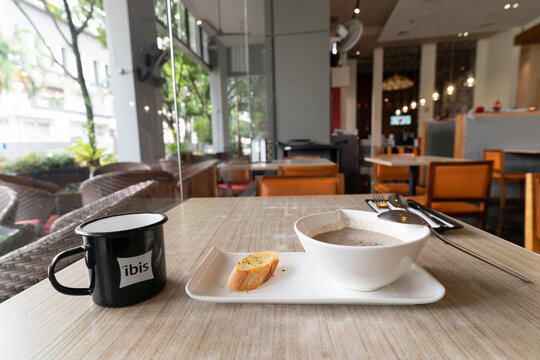 Soup served at ibis Singapore Novena