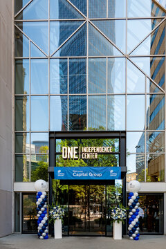 Capital Group grand opening in the One Independence Center Building in uptown Charlotte, NC