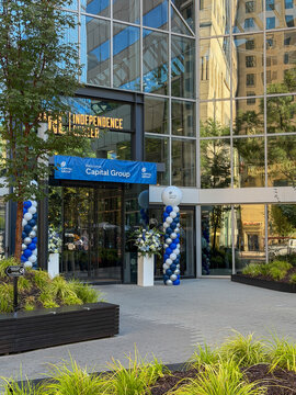 Capital Group grand opening in the One Independence Center Building in uptown Charlotte, NC