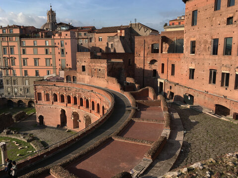 Trajan's Market in Rome, Italy