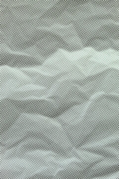 Distressed Monochrome Halftone Paper Wavy Printed Texture