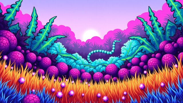 Neon Jungle Fantasy