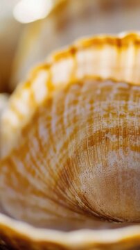 A collection of shells on a surface
