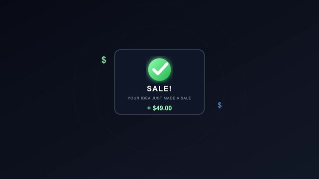 Gen Z Professional Side Hustle Concept | Creative Idea, Laptop Work, Online Sales and Income Growth