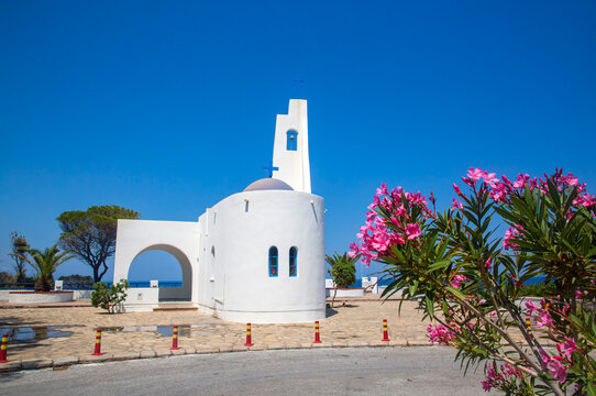 Agios Nikolaos church, Karlovasi town, Samos island, Greece