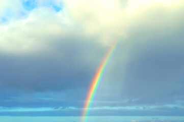 Blue after showers and rainbow © Bonita