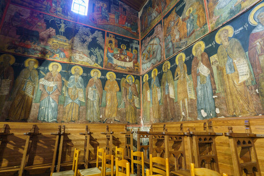 interior of the church