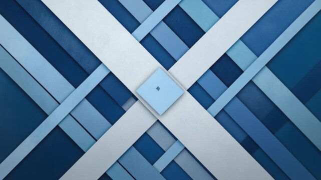 Scottish Flag Pattern: An abstract design inspired by the Scottish flag, featuring a crisscross of white and blue stripes forming an X shape.