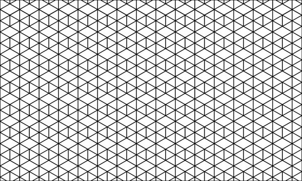 Hexagon grid featuring isometric geometric forms, cube-like illusions, dimensional projections, angular line structures, and repeating lattice patterns for geometric backgrounds and abstract designs.