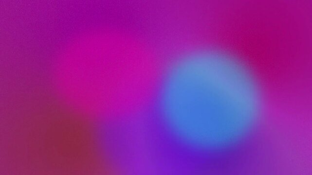 Abstract grainy gradient loop motion graphic with neon pink, purple, and blue colors
