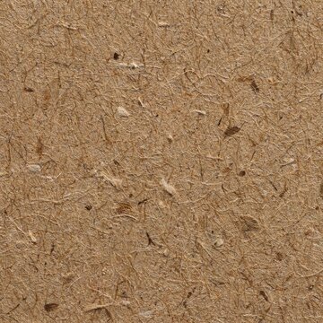 Recycled kraft paper texture with natural fibers