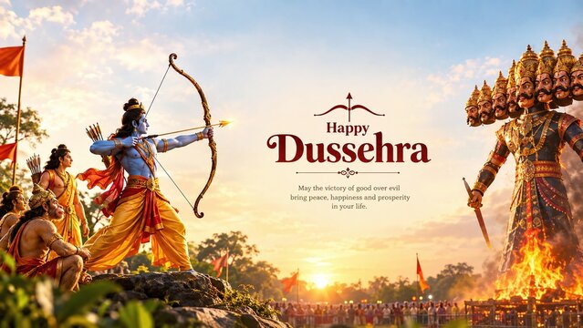 October 20 Dussehra Vijayadashami Festival Hindu Celebration Indian Cultural Tradition