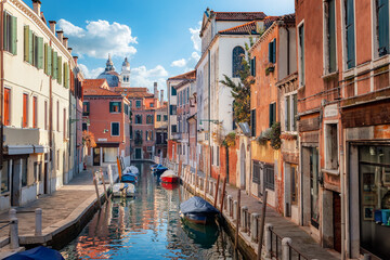 Canal in Venice, Italy © adisa