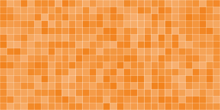 Vibrant orange ceramic tile wall texture for bathrooms and kitchens. Perfect for backsplashes, shower walls, interior decor, renovation projects, and modern home design.
