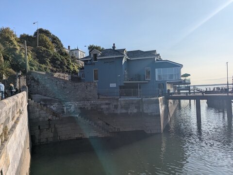 View of the sea