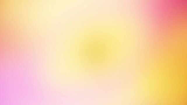 Soft warm pastel orange yellow and white gradient motion loop featuring smooth glowing fluid light blur Perfect for modern presentation backgrounds and intros