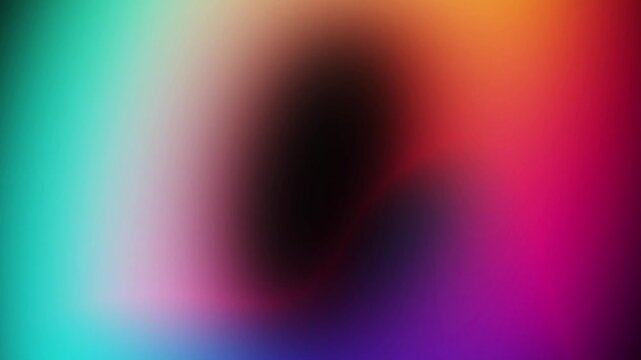 Dark moody magenta purple green and black gradient background loop with smooth glowing liquid light flow Perfect for moody video intros and futuristic overlays