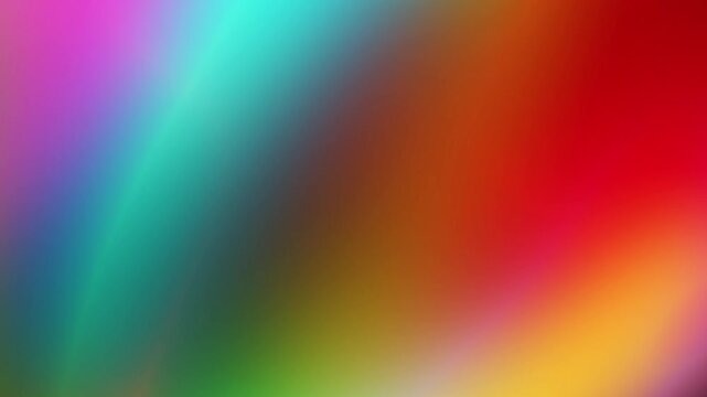 Vibrant cyan turquoise orange amber and dark gradient motion loop with smooth glowing liquid wave textures Perfect for energetic video backgrounds and digital displays