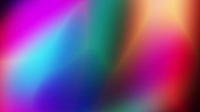 Vibrant dark magenta purple green and deep blue gradient background loop with subtle glowing liquid light reflections Perfect for aesthetic presentation backgrounds and intros