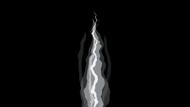 pixel lightning strike bolt animation effect texture pattern element loop