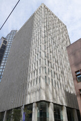 Obraz premium exterior of Canada Trust Building, designed by Crang & Boake, 1968, located at 110 Yonge St, Toronto