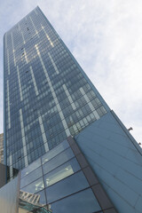 Obraz premium The L Tower designed by Daniel Libeskind and developed by Cityzen Development Group, completed in 2015, located at 8 The Esplanade in the St Lawrence-East Bayfront area of Toronto