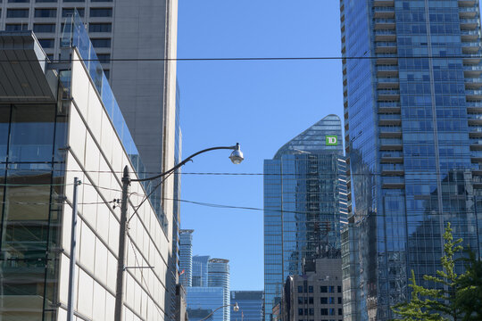 distant view of TD Terrace in Toronto