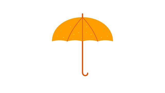 Open Umbrella seamless loop