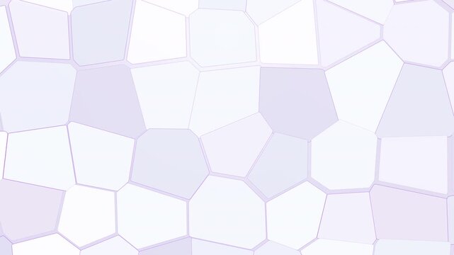 Soft purple polygon pattern texture animation loop