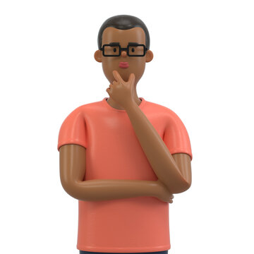 Man in deep thought