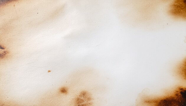 Aged parchment paper with burnt charred edges and vintage texture