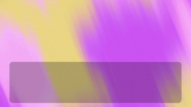 Vibrant purple and yellow abstract background with a horizontal text box.