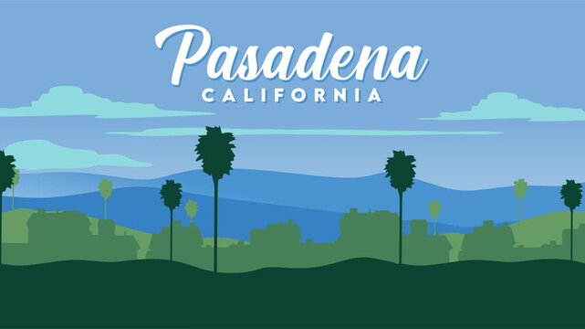 stunning and beautiful natural scenery in Pasadena, California