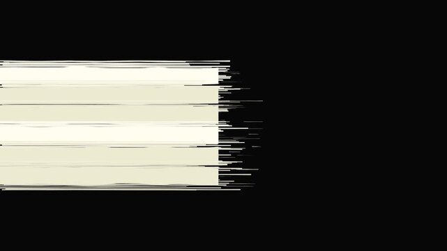 Minimalist digital glitch effect on black background cinematic motion sequence for creative media projects