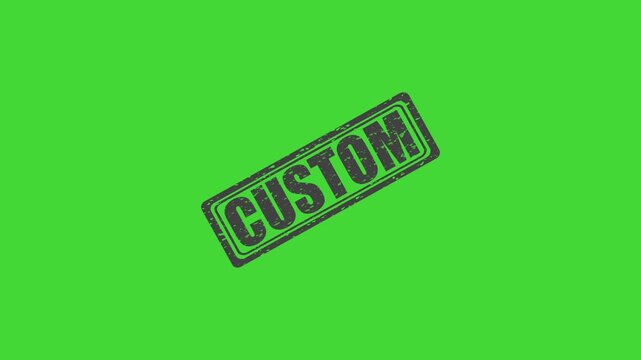 Classic Ink Seal Impression Motion Graphic