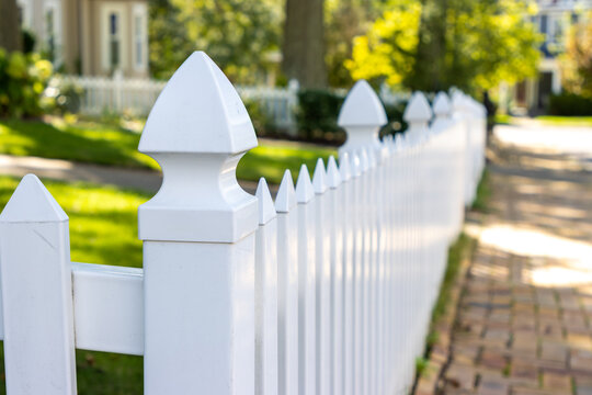 White picket fence