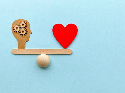 Balance Between Intelligence Quotient(IQ) and Emotional Intelligence(EQ) Concept