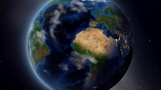 Earth Zoom In to Bojnord Iran Satellite Map View