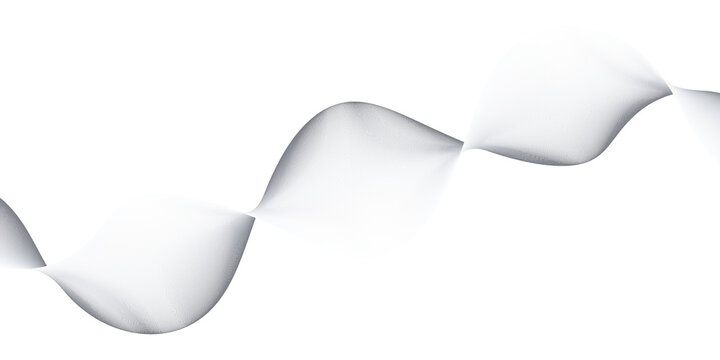 Abstract flowing gray lines wave pattern