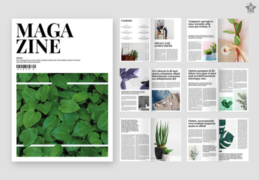 Magazine Template