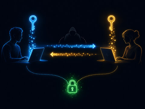 Diffie-Hellman Key Exchange Shared Secret Public Channel