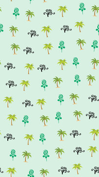 Palm Tree Pattern