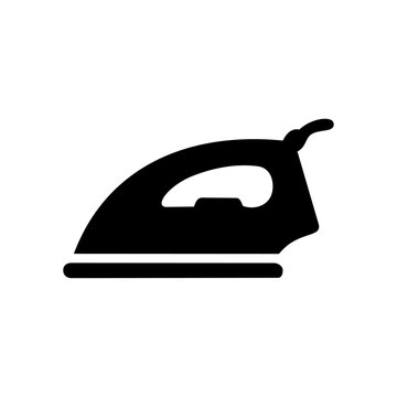 Iron Vector Icon Illustration for Laundry and Home Appliance／アイロン・衣類ケア・家庭用電化製品のベクターアイコンイラスト