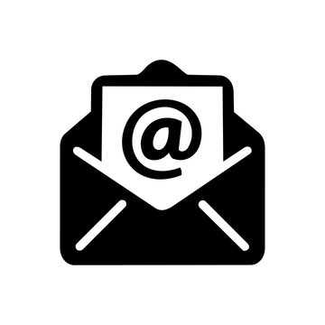 Email Account Vector Icon Illustration for User Profile and Digital Communication／メールアカウント・ユーザープロフィールのベクターアイコンイラスト