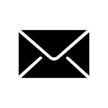 Email Vector Icon Illustration for Message and Digital Communication／メール・メッセージ・デジタル通信のベクターアイコンイラスト