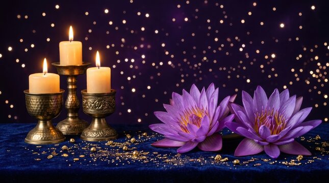 Diwali festival lights and flowers , Diwali, Kali Puja, Indian Festival, Lakshmi