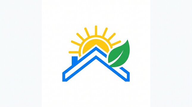 Eco Real Estate Logo Vector Design