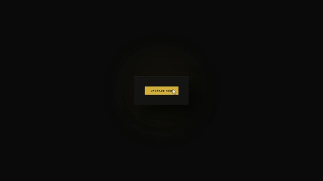 Mouse pointer hovers over upgrade button on a dark interface